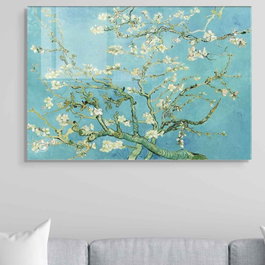 Wallity Cuadro Decorativo de Vidrio Templado Vincent van Gogh 50 x 70 cm